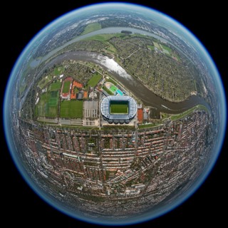 Weser stadium of SV Werder Bremen GmbH & Co. KGaA, Bundesliga, football club, solar roof, stadium