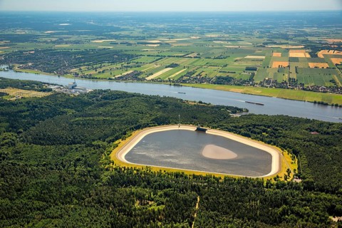 Geestacht Energypark, Kernkraftwerk Krümmel GmbH, nuclear power plant on the Elbe, Geesthacht,