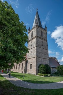 Church of the Nativity of Mary in the fortified church, third largest fortified church in Germany,