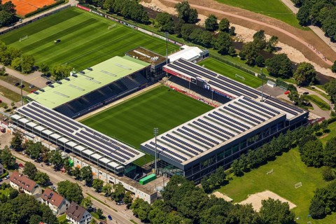FC Freiburg stadium, Bundesliga stadium, first Bundesliga, MAGE Solar Stadium, football stadium,