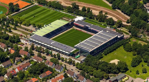 FC Freiburg stadium, Bundesliga stadium, first Bundesliga, MAGE Solar Stadium, football stadium,