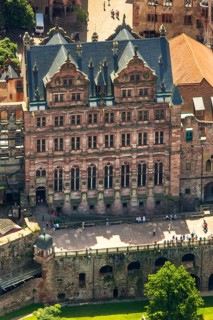 Heidelberg Castle, Heidelberg Castle, Heidelberg Castle Ruins, Friedrichsbau, Heidelberg,