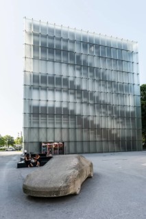 Museum Kunsthaus, KUB, architect Peter Zumthor, Bregenz, Lake Constance, Vorarlberg, Austria