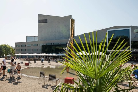Festival Hall, Bregenz, Lake Constance, Vorarlberg, Austria