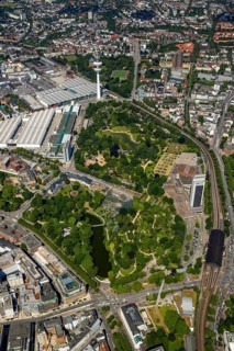CCH - Congress Center Hamburg and Wallgrabenpark, Dammtordamm, Hamburg, Free and Hanseatic City of