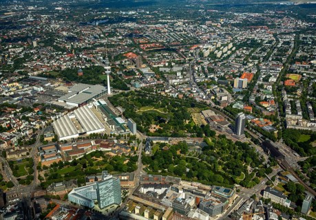 CCH - Congress Center Hamburg and Wallgrabenpark, Dammtordamm, Hamburg, Free and Hanseatic City of