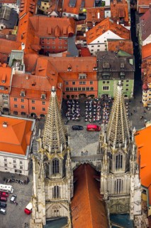 Regensburg Cathedral on Cathedral Square, Cathedral Church of St Peter, Regensburg, independent