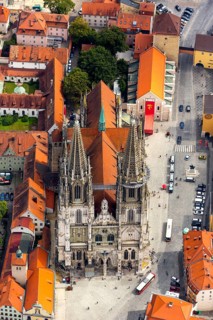 Regensburg Cathedral on Cathedral Square, Cathedral Church of St Peter, Regensburg, independent