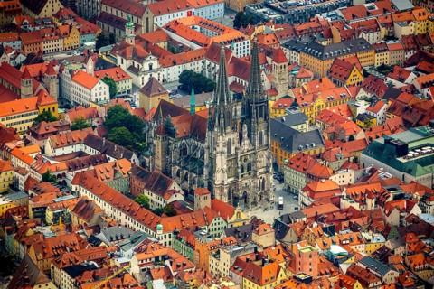 Regensburg Cathedral on Cathedral Square, Cathedral Church of St Peter, Regensburg, independent