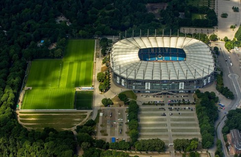 AOL Arean Hamburg, Hamburger SV stadium, Volkspark stadium, Bundesliga stadium, Hamburg, Free and