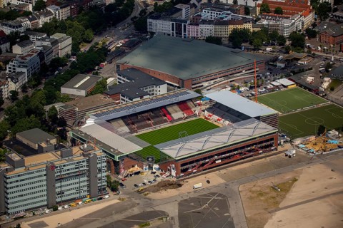 Reconstruction Millerntor Stadium, FC St.Pauli, Hamburg, Free and Hanseatic City of Hamburg,
