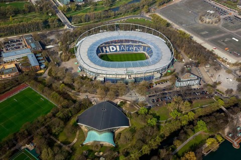HDI Arena, HDI-Arena, Sportpark Hannover in der Calenberger Neustadt, Niedersachsenstadion,