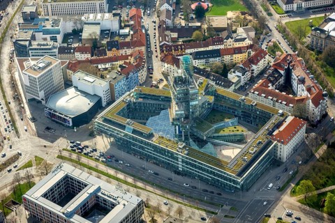 Administration building of Nord LB Hannover, office building in Hannover, Aegidientorplatz,