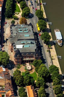 Heidelberg City Hall at Montpellierplatz, Heidelberg, Rhein-Neckar-Kreis, Baden-Württemberg,