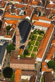 Jesuit Church, Parish Church of the Saint Spirit and St Ignatius, next to the University Square,