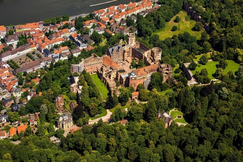 Heidelberg Castle, Heidelberg Castle, Heidelberg Castle Ruins, Heidelberg, Rhein-Neckar-Kreis,