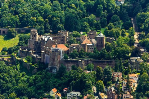 Heidelberg Castle, Heidelberg Castle, Heidelberg Castle Ruins, Heidelberg, Rhein-Neckar-Kreis,