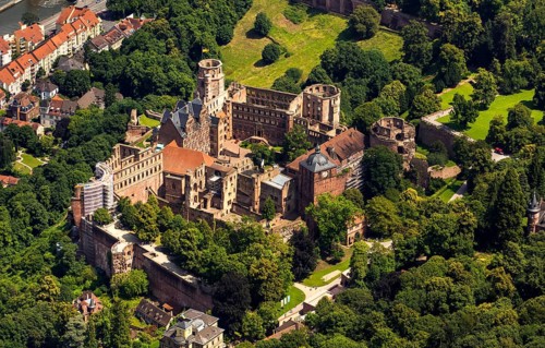 Heidelberg Castle, Heidelberg Castle, Heidelberg Castle Ruins, Heidelberg, Rhein-Neckar-Kreis,