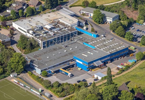 Aerial photo, Gennebreck, Wicke GmbH, Herzkamp, Sprockhövel, Ruhr area, North Rhine-Westphalia,