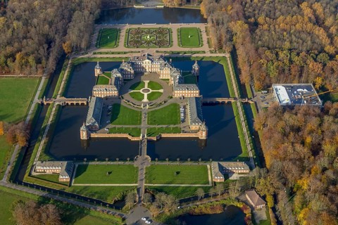 Nordkirchen Palace, Westphalian Versailles, Nordlirchen Palace, 18th century manor house in the