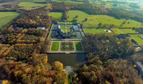 Nordkirchen Palace, Westphalian Versailles, Nordlirchen Palace, 18th century manor house in the