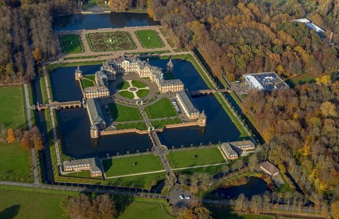 Nordkirchen Palace, Westphalian Versailles, Nordlirchen Palace, 18th century manor house in the