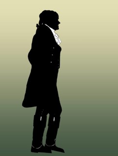 Portrait of Thomas Jefferson, 1743 - 1826, third president of the United States and principal