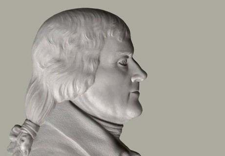 Portrait of Thomas Jefferson, 1743 - 1826, third president of the United States and principal