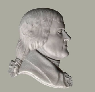 Portrait of Thomas Jefferson, 1743 - 1826, third president of the United States and principal