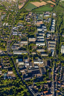 Aerial photo, Westfälische Wilhelms-Universität Münster Institute Group 1, Münster University of