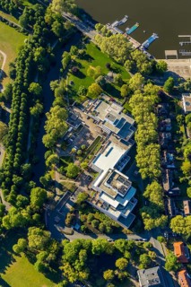 Aerial view, LBS Westdeutsche Landesbausparkasse, Münster, Münsterland, North Rhine-Westphalia,
