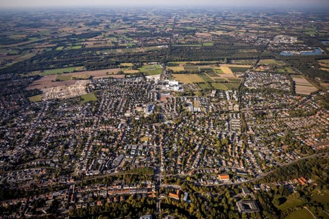 Aerial view, view of Lippstadt-Nord, Lippstadt, Soest district, North Rhine-Westphalia, Germany,