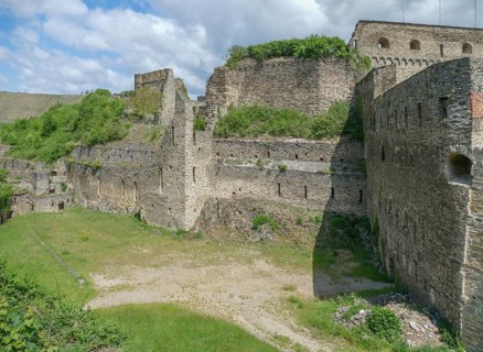 Rheinfels castle at the Middle Rhine area in Germany