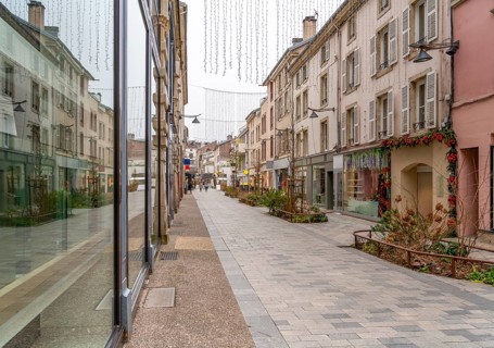 Impression of Epinal, a commune in northeastern France and the prefecture of the Vosges department