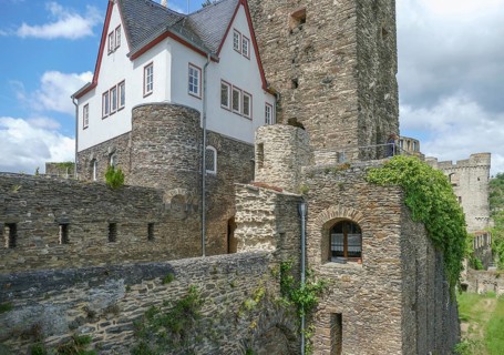 Rheinfels castle at the Middle Rhine area in Germany