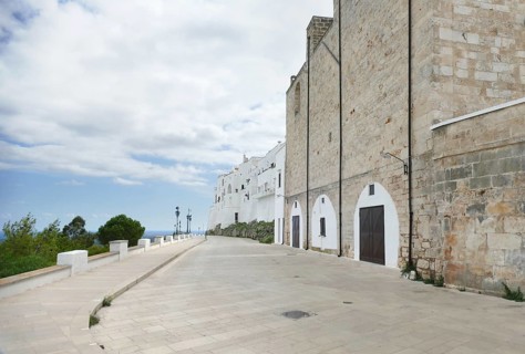 Impression of Ostuni, a city in Apulia, Italy