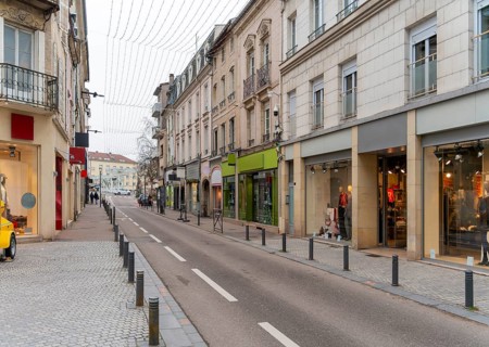 Impression of Epinal, a commune in northeastern France and the prefecture of the Vosges department