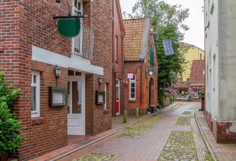 Impression of a city named Jever which is located in East Frisia in Northern Germany