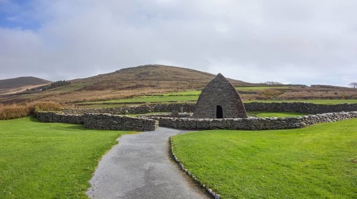 The Gallarus Oratory, a chapel on the Dingle Peninsula, County Kerry, Ireland