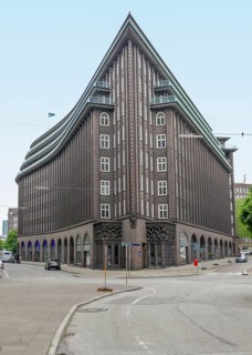The Chilehaus, a historic office building in Hamburg, Germany