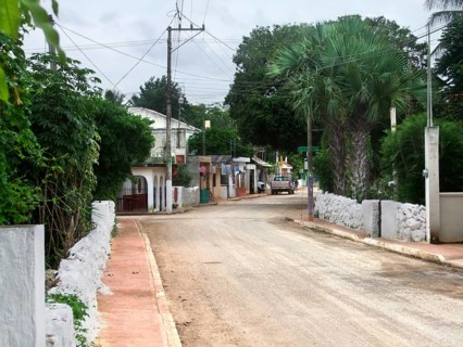 Part of a mayan village in Mexico