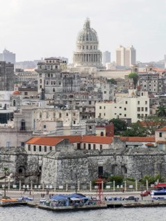 Aerial view of Havana, the capital city of Cuba