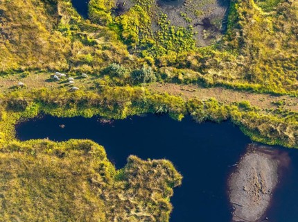 Aerial photo, Großes Torfmoor, Gehlenbeck, Hille, Lübbecke, Ostwestfalen-Lippe, OWL, North
