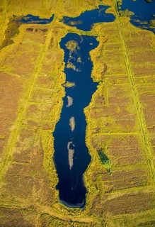 Aerial photo, Großes Torfmoor, Gehlenbeck, Hille, Lübbecke, Ostwestfalen-Lippe, OWL, North