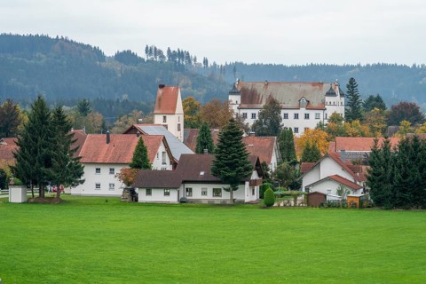 Impression of Altmannshofen, a part of Aichstetten in the Ravensburg district in Southern Germany