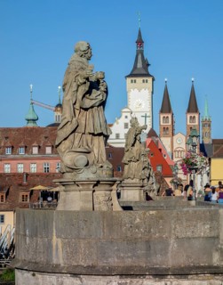 Impression of Wuerzburg, a city in the Franconia region of Bavaria in Germany