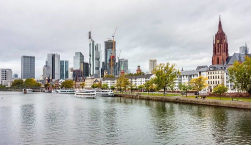 Impression of Frankfurt am Main, a city in the german state of Hesse