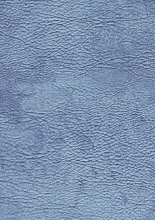 A full frame abstract blue leather background