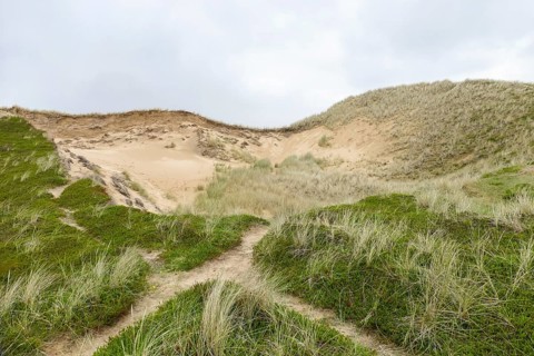 Rotes Kliff at Sylt, part of the North Frisian Islands in Germany