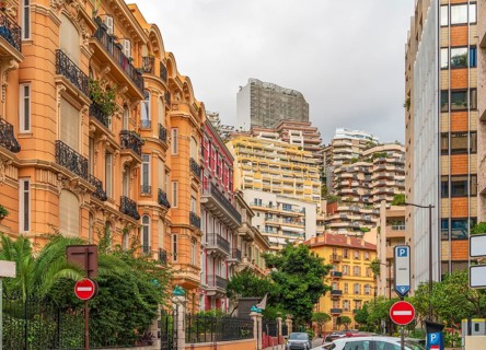 Impression of Monte Carlo in Monaco, a sovereign city-state and microstate on the French Riviera at